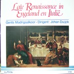 Late Renaissance in Engeland en Italië